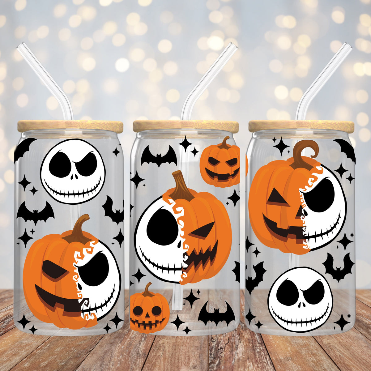 Western Pumpkin - 16oz UVDTF Cup Wrap