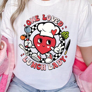 One Loved Lunch Lady - DTF Transfer