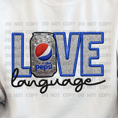 Love Language - Diet Pep M23 -  DTF
