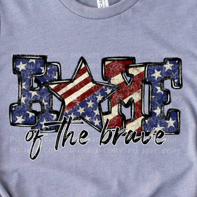Home Of The Brave - DTF Transfer