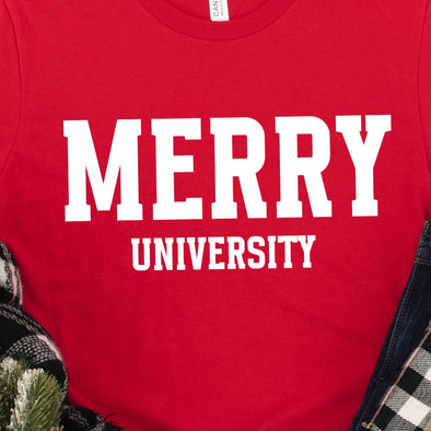 Merry University -  Screen Print Transfer