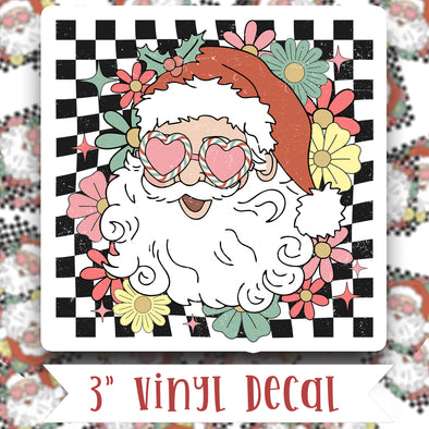 V13 Santa Pack of 4 - Vinyl Sticker Decal