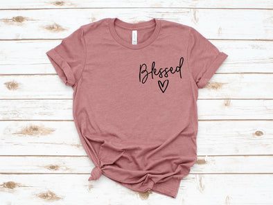 Blessed Pocket Patch - Screen Print Transfer