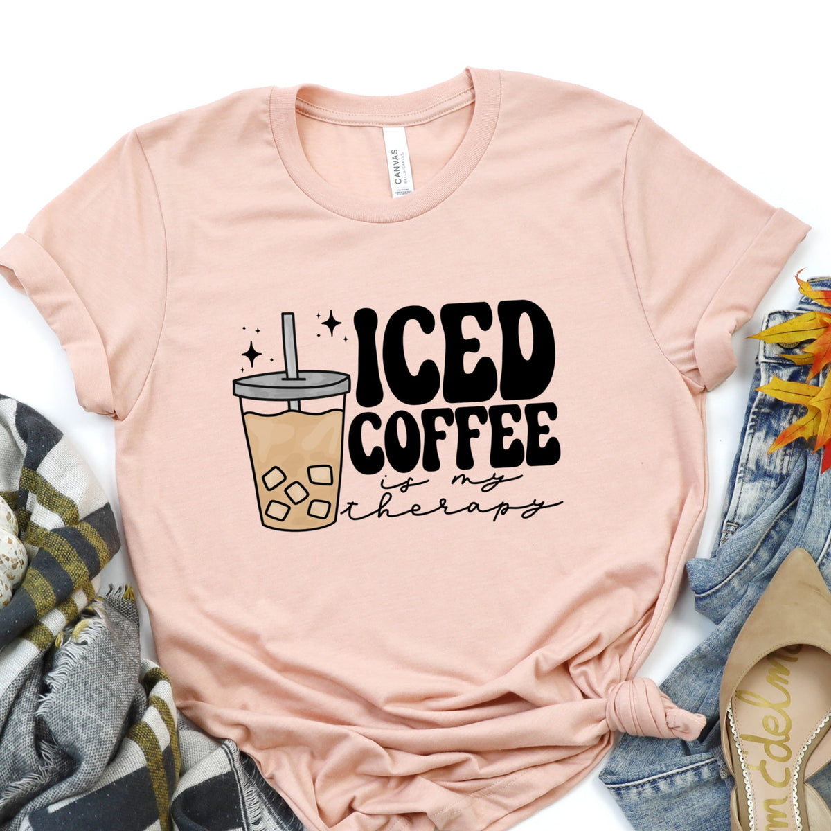 Iced Coffee Is My Therapy - DTF – Krafty Korner Supplies