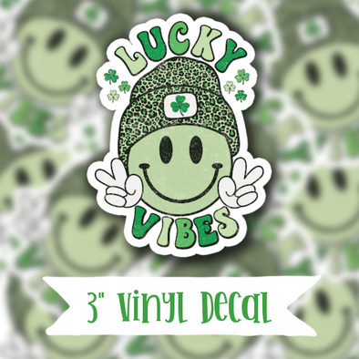 V83 Lucky Vibes - Vinyl Sticker Decal
