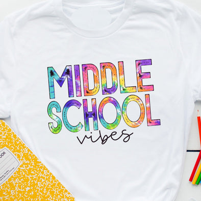 Middle School Vibes - Sublimation Transfer