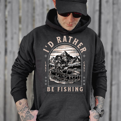 I'd Rather be Fishing - DTF Transfer
