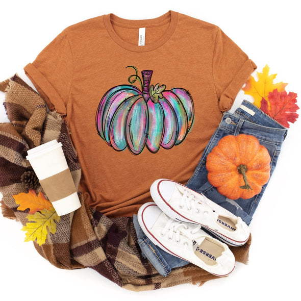 Colorful Pumpkin - DTF