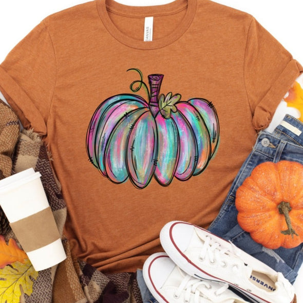 Colorful Pumpkin - DTF