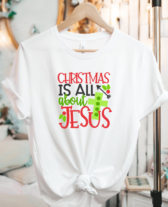 Christmas Is All About Jesus- DTF Transfer