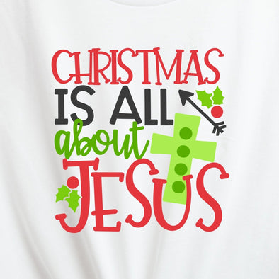 Christmas Is All About Jesus- DTF Transfer