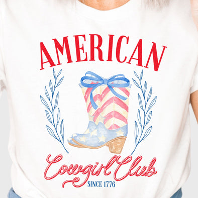 American Cowgirl Club - DTF Transfer