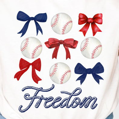 Freedom Baseball - DTF Transfer