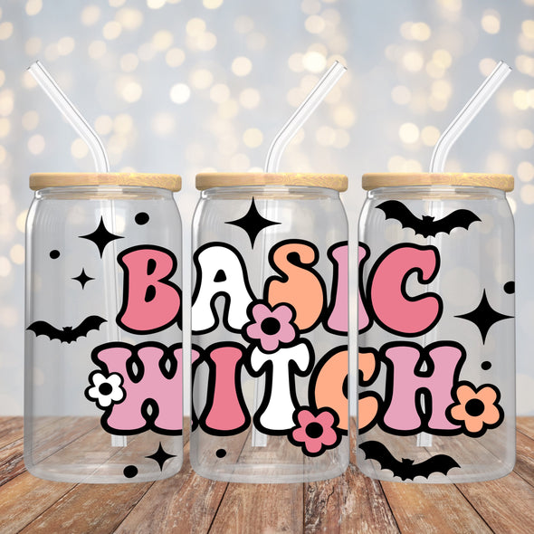 Basic Witch - 16oz UV DTF CUP WRAP