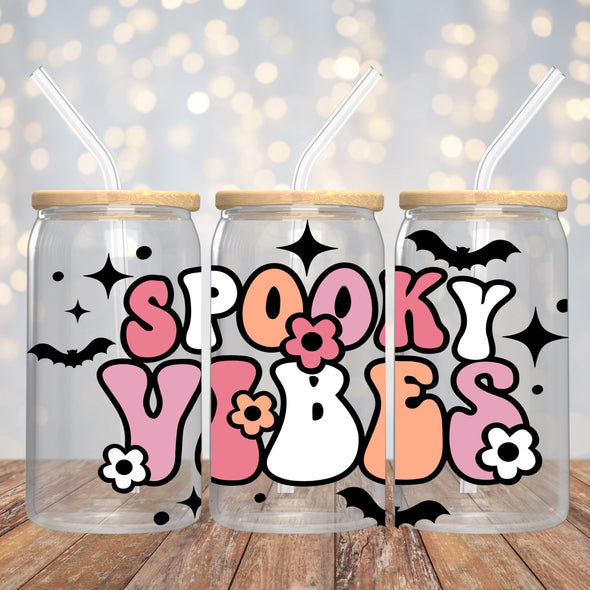 Spooky Vibes - 16oz UV DTF CUP WRAP