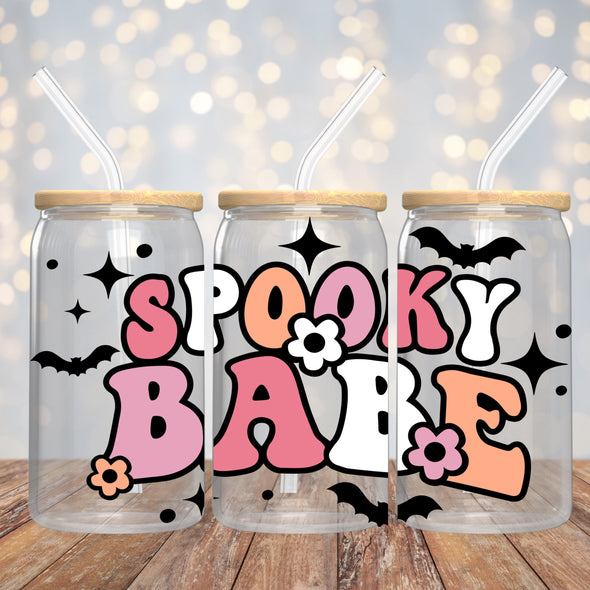 Spooky Babe - 16oz UV DTF CUP WRAP