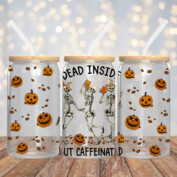 Dead Inside - 16oz UV DTF CUP WRAP