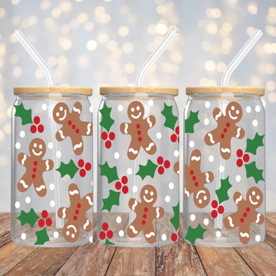 Gingerbread - 16oz UV DTF CUP WRAP