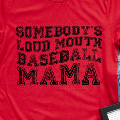 Baseball Mama -  Screen Print Transfer