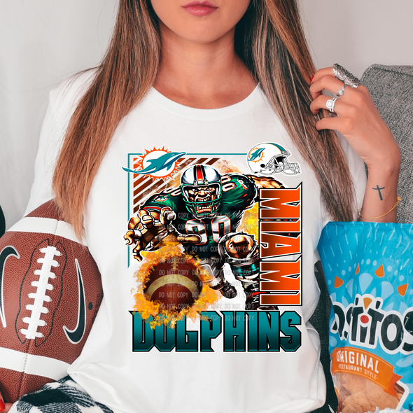 Miami Football - DTF (Limited Quantities Good Through Sunday)