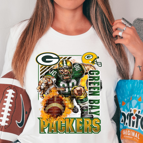 Green Bay Football  - DTF (Limited Quantities Good Through Sunday)