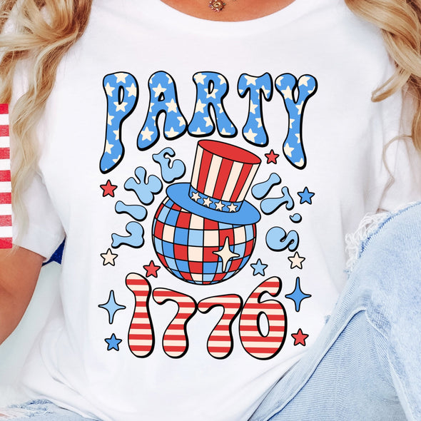 Party Like It's 1776 - DTF Transfer