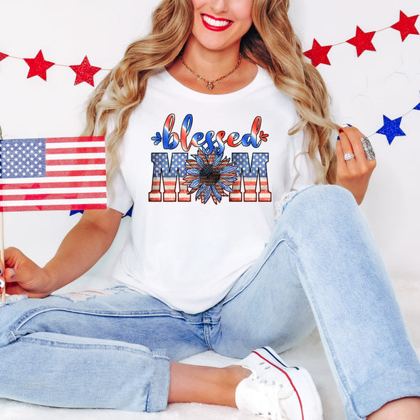 Blessed Mom - DTF Transfer