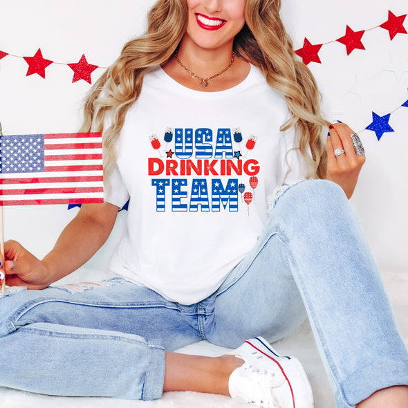 USA Drinking Team 4th of July - DTF Transfer