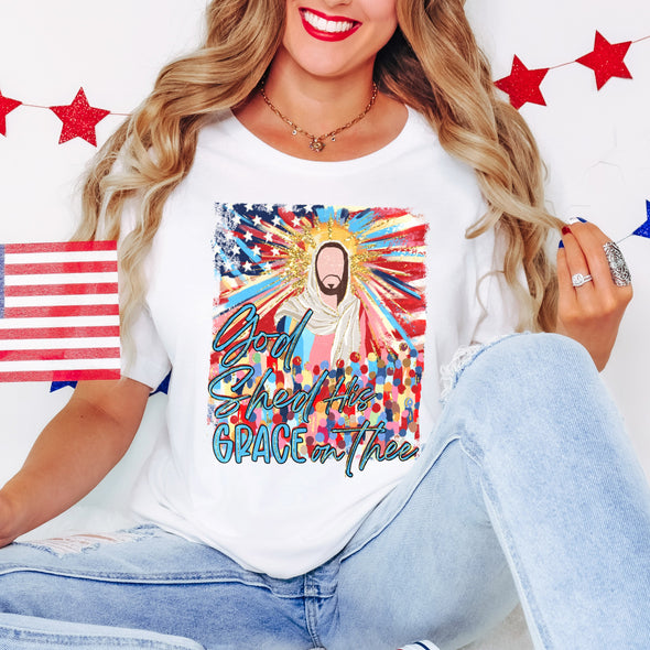 One Nation Under God - DTF Transfer