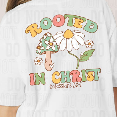 Rooted In Christ - DTF Transfer