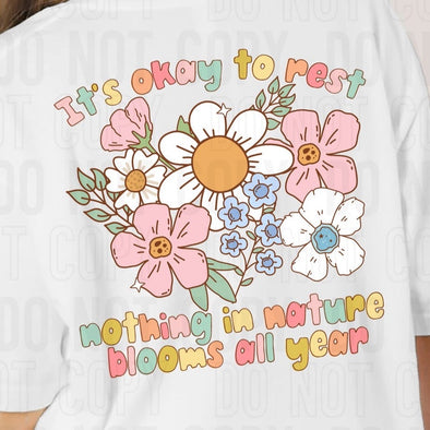 It's Ok To Rest - DTF Transfer