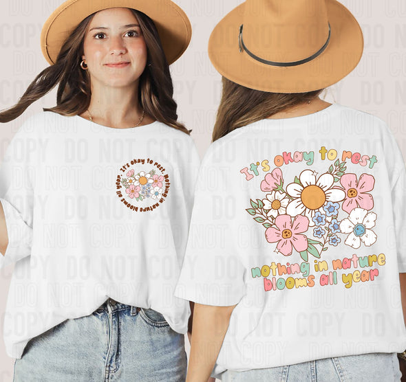 It's Ok To Rest - DTF Transfer