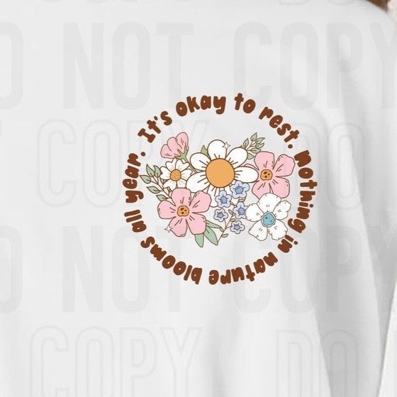 It's Ok To Rest - DTF Transfer