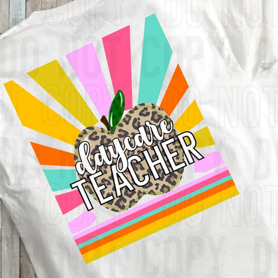 Daycare Teacher - DTF Transfer