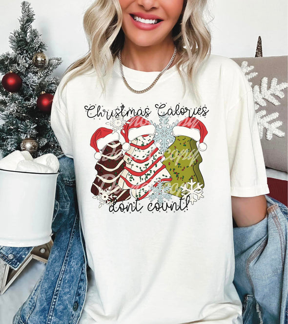 Christmas Calories Don't Count - DTF