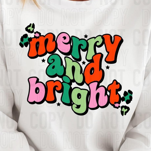 Merry and Bright - DTF