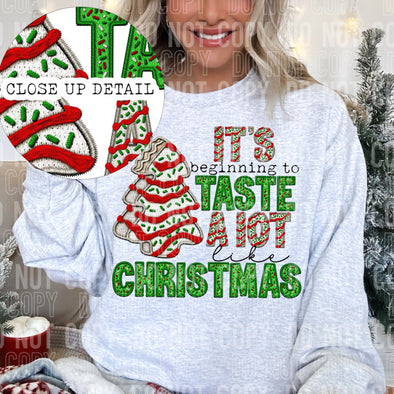 Taste A Lot Like Christmas - DTF Transfer