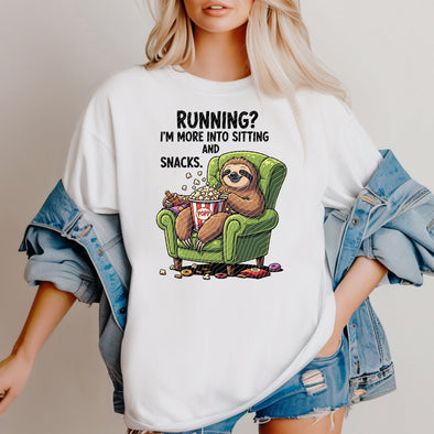 I'm more into sitting and snacks -  DTF