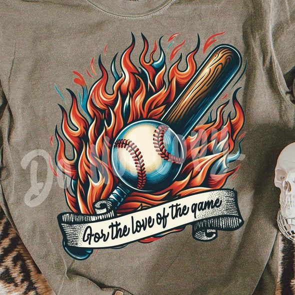 For the Love of the Game Baseball - DTF