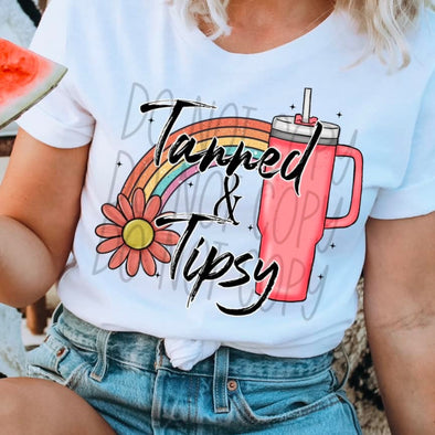 Tanned & Tipsy - DTF Transfer