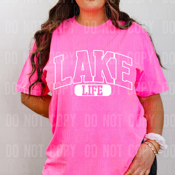 Lake Life -  Screen Print Transfer