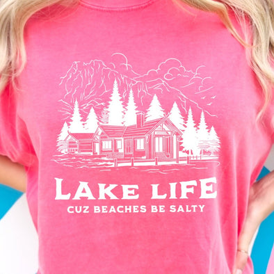 Lake Life  -  Screen Print Transfer