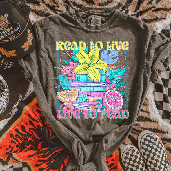 Read to Live - DTF Transfer