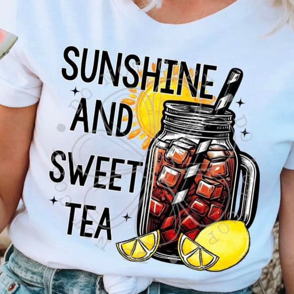 Sunshine & Sweet Tea - DTF Transfer