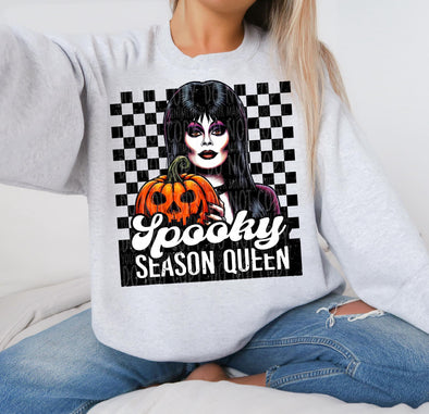 SPOOKY SEASON QUEEN ELVIRA  - DTF