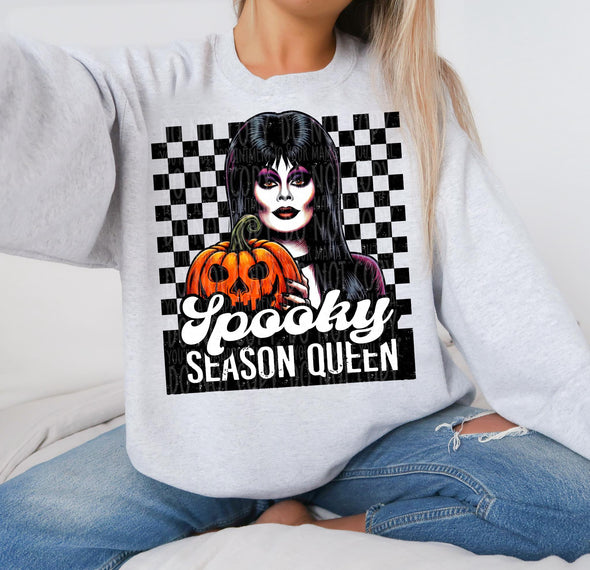 SPOOKY SEASON QUEEN ELVIRA  - DTF