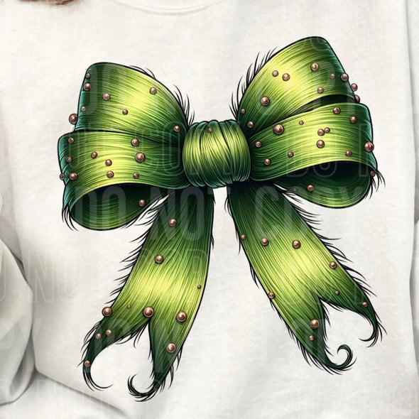 Green Bow  - DTF