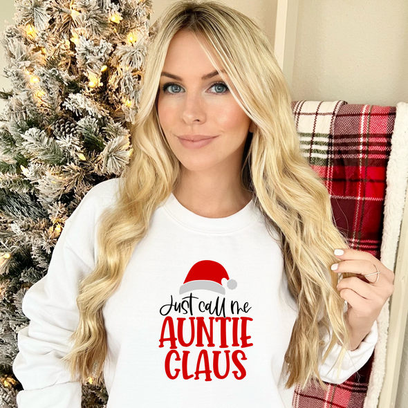 Just Call Me Auntie Claus - DTF