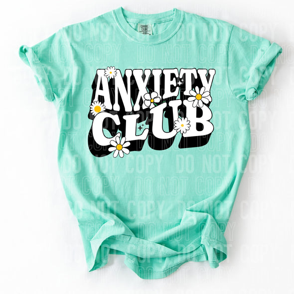 Anxiety Club - DTF Transfer