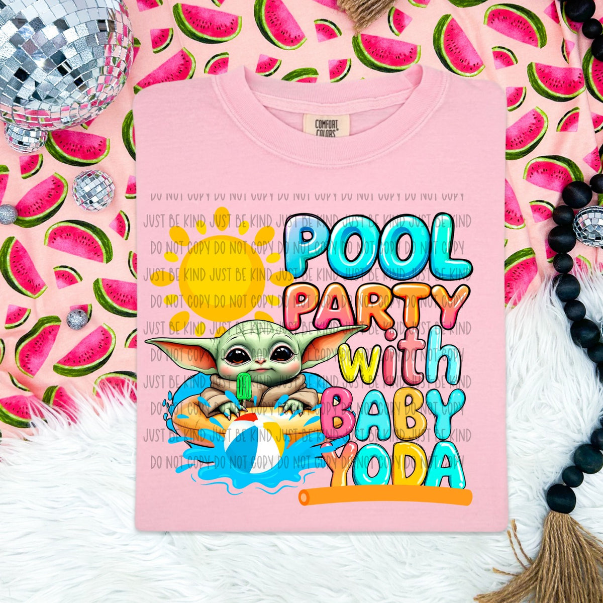 Pool Party 16 - DTF Transfer – Krafty Korner Supplies